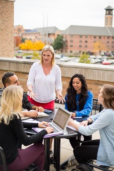 Grand Valley's Robert C. Pew Campus is in the heart of Grand Rapids.